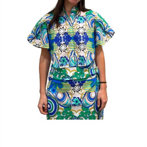 NEW DE LORETA daniela blouse in lunada - Picture 1 of 2